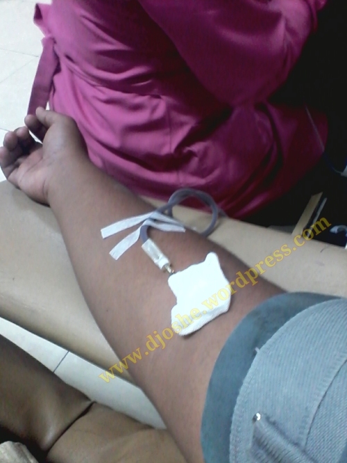 rasanya donor  darah  Wakjoo